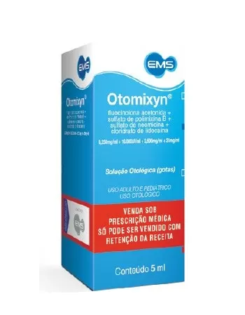 OTOMIXYN GTS(FLUO+POLI+NEO+LIDOCAINA)100