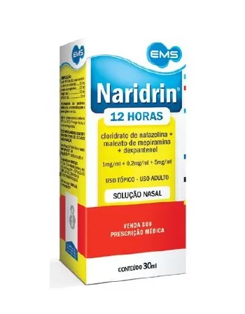 NARIDRIN 12HS GTS 30ML(CLORET SÓDIO)