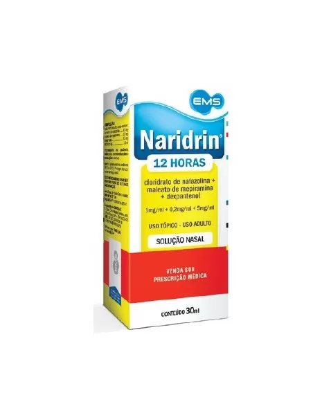 NARIDRIN 12HS GTS 30ML(CLORET SÓDIO)