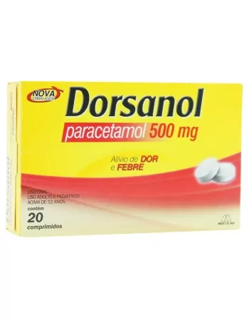 DORSANOL 500MG C/20 COMP(88)(PARACETAMOL