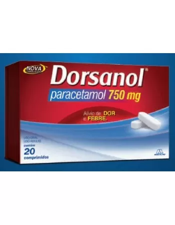 DORSANOL 750MG 20 COMP(PARACETAMOL)(108)