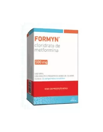 FORMYN 500MG C/30 COMP(METFORMINA)(84)