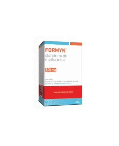 FORMYN 500MG C/30 COMP(METFORMINA)(84)