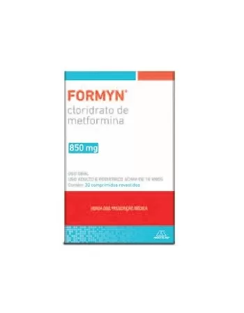 FORMYN 850MG C/30 COMP(METFORMINA)(64)