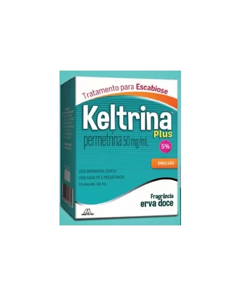 KELTRINA PLUS 5% 60ML/MG (PERMETRINA)