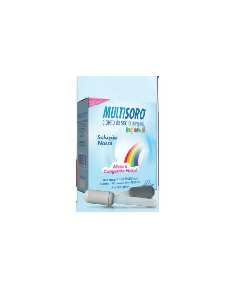 MULTISORO INF GTS 30ML(CLORET.SÓDIO)(66)