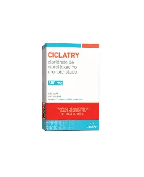 CICLATRY 500MG C/14 COMP(CIPROFLOXACINO)