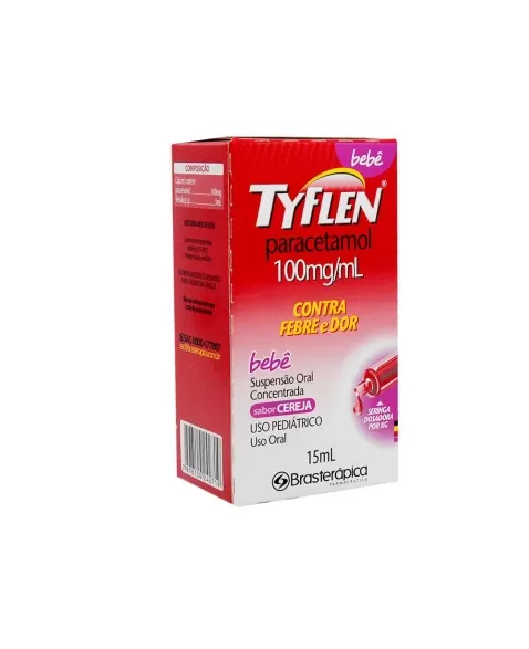 TYFLEN BEBE SUSP 15ML(PARACETAMOL)60