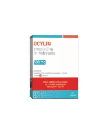 OCYLIN 500MG 15CAPS (AMOXICILINA)*