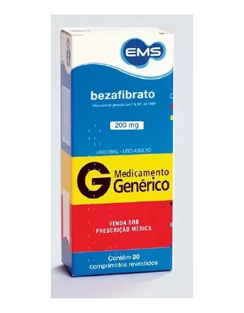 BEZAFIBRATO 200MG C/20 COMP REV(60)