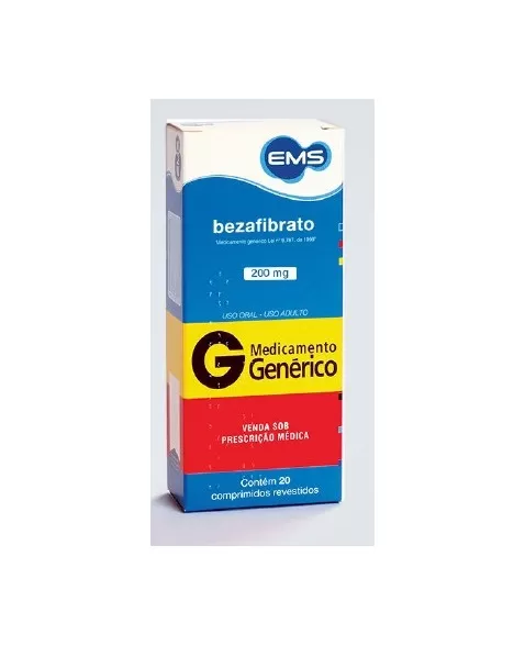 BEZAFIBRATO 200MG C/20 COMP REV(60)