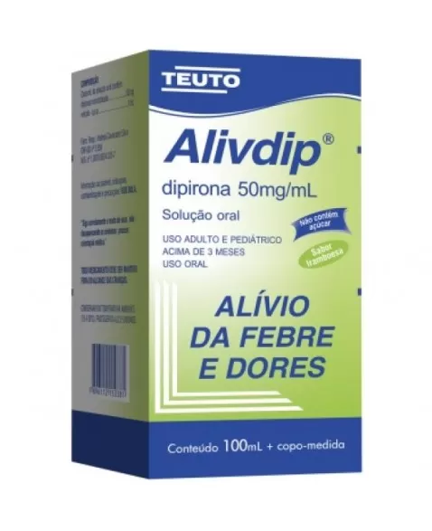 ALIVDIP 50MG/ML 100ML FRAMB (DIPIRONA)