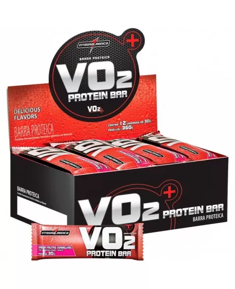 VO2 PROTEIN BAR FRU.VER.IOGURTE C/12