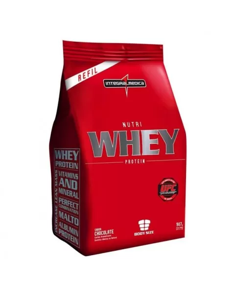 NUTRI WHEY PROTEIN SACO 907G CHOCOLATE