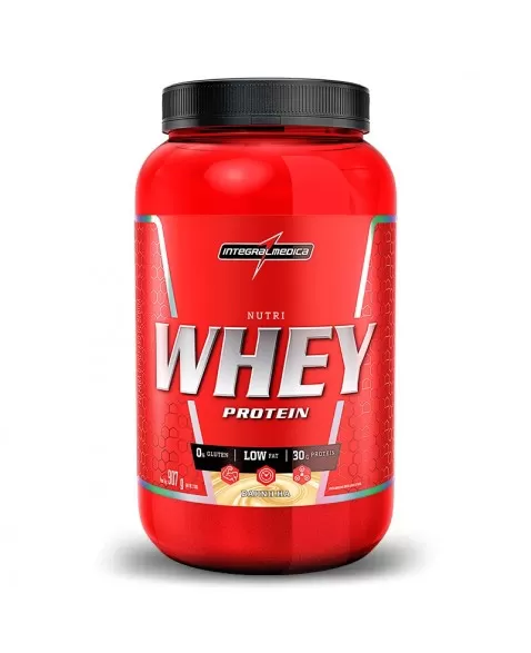 NUTRI WHEY PROTEIN POTE 907G BAUNILHA