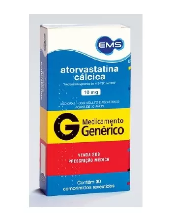 ATORVASTATINA CALCICA 10MG C/30 COMP(48