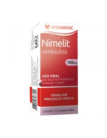 NIMELIT 100MG CPR C/ 1X12(NIMESULIDA)