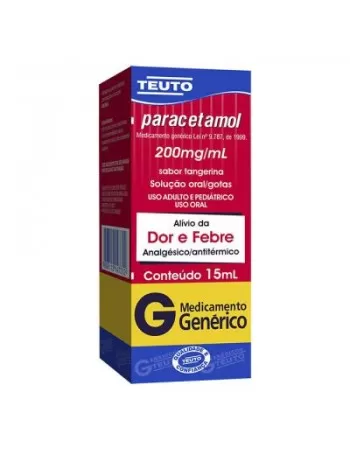 PARACETAMOL 200MG 15ML(100)