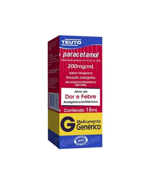 PARACETAMOL 200MG 15ML(100)