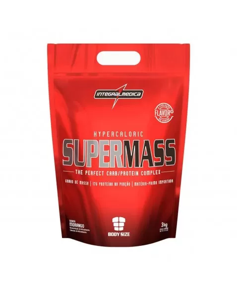 SUPERMASS MORANGO SACO 3KG