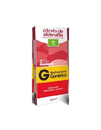 CITRATO DE SILDENAFILA 50MG C/2 COMP(60)