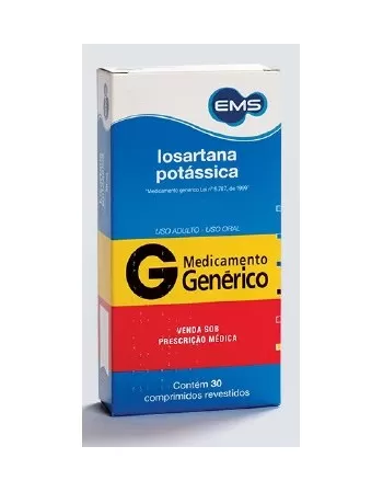 LOSARTANA POTASSICA 100MG C/30 COMP (48)