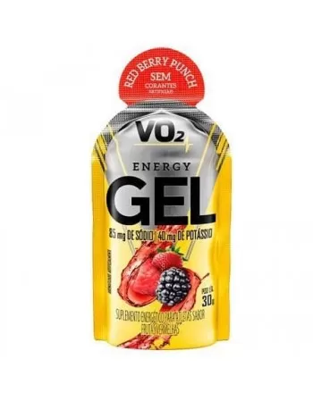 VO2 ENERGY GEL FRUTAS VERMELHA