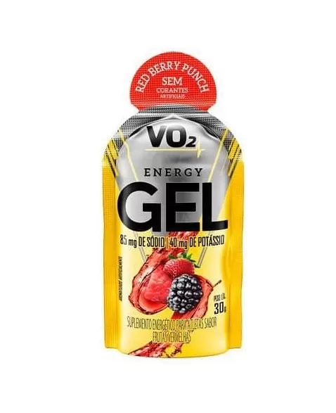 VO2 ENERGY GEL FRUTAS VERMELHA