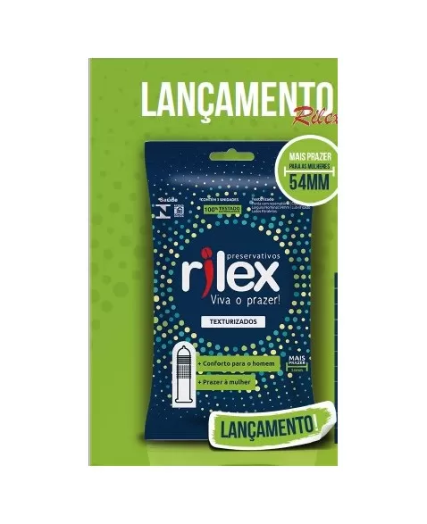 PRESERVATIVO RILEX TEXTURIZADO 48X3