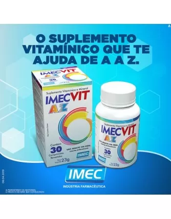 IMECVIT AZ SUPLEMENTO VITAMINICO C/30 CP