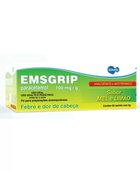 EMSGRIPE MEL/LIMAO 50SACH(PARACETAMOL)27