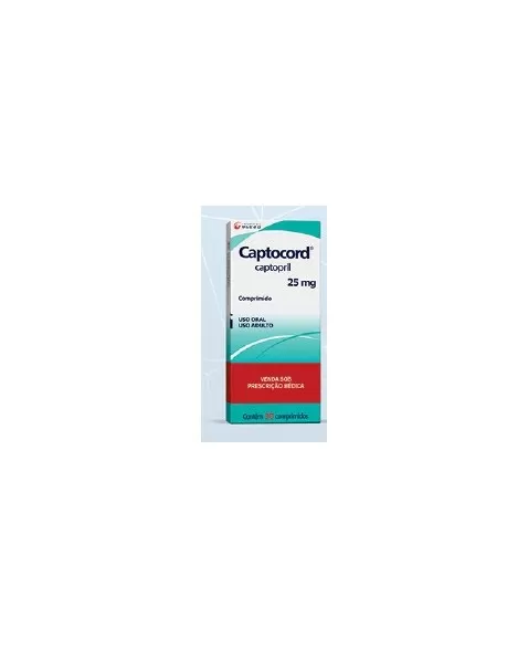 CAPTOCORD 25MG C/30 COMP (CAPTOPRIL)200)