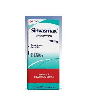 SINVASMAX 20MG 30 COMP (SINVASTATINA)200