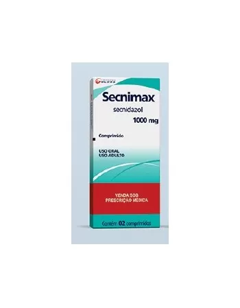 SECNIMAX 1000MG C/2 COMP (SECNIDAZOL)200