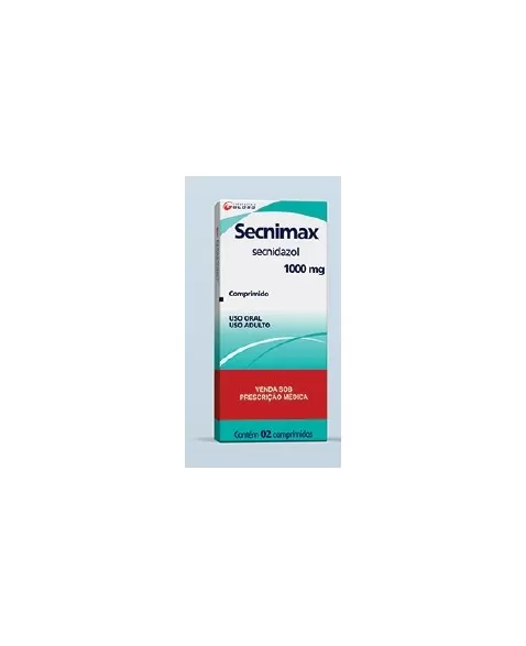 SECNIMAX 1000MG C/2 COMP (SECNIDAZOL)200