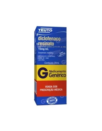 DICLOFENACO RES 15MG/ML SUSP G TS 20ML