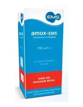 AMOX-EMS 250MG 150ML(AMOXICILINA)30*