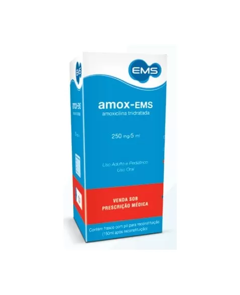 AMOX-EMS 250MG 150ML(AMOXICILINA)30*