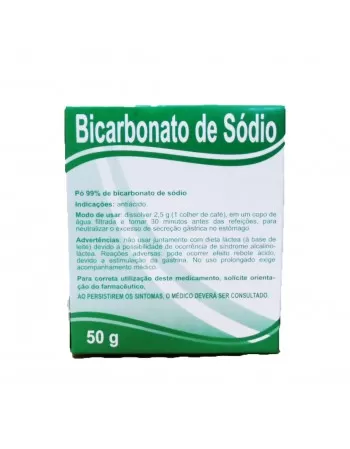 BICARBONATO DE SODIO 50G (240)