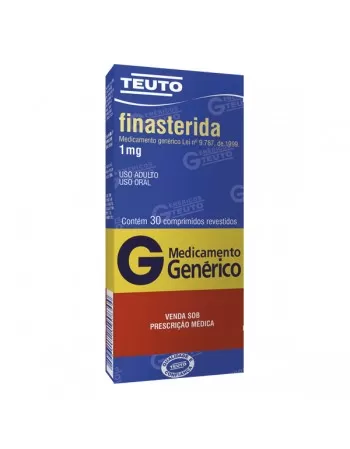 FINASTERIDA 1MG COMP REV C/30 GEN ALU-AL