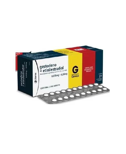 GESTODENO 0,075MG + ETINIL. 0,03MG 21CPR