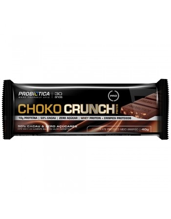 CHOKO CRUNCH CHOC. MEIO AMAR. 40G C/12UN