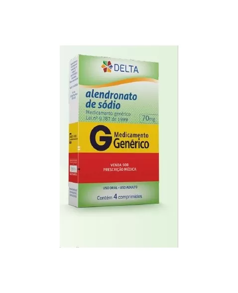 ALENDRONATO DE SODIO 70MG 1BLPT X4 CPR