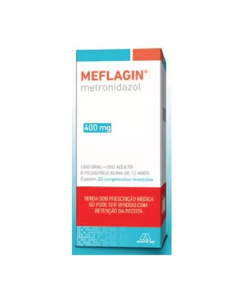 MEFLAGIN 400MG C/ 20 (MEPRONIDAZOL)