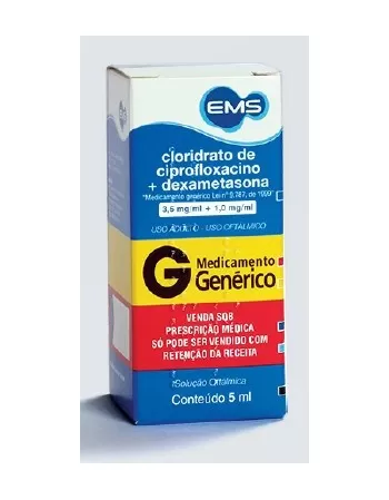 CLORID.DE CIPRO+DEXAM C/5ML SOL OFT(100*