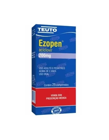 EZOPEN 200MG C/25 COMP (ACICLOVIR)100