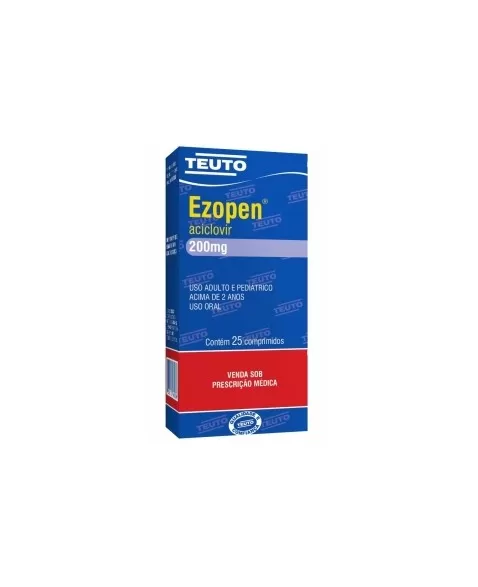 EZOPEN 200MG C/25 COMP (ACICLOVIR)100