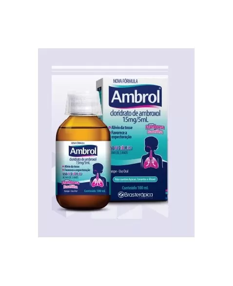 AMBROL PEDIATRICO 100ML(AMBROXOL)24