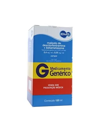 MALEATO DEXCLORFENIRAM+BET XPE 120ML(60)