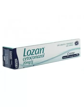 LOZAN 20MG CR 30G(CETOCONAZOL) (100)